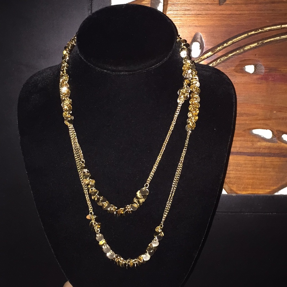 ❤️Gold color long necklace ❤️